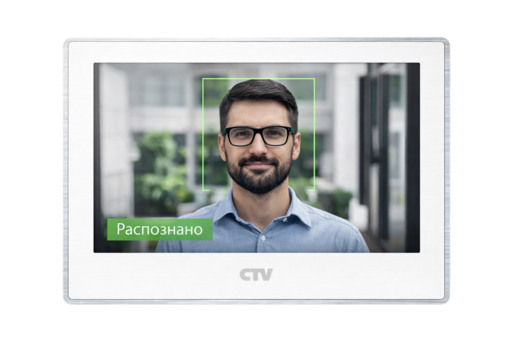 CTV-M4704 Ai — 7" сенсорный монитор в интерфейсе
